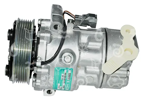 kompresor SANDEN 6V12, řemenice 110 mm - PV6, 12V